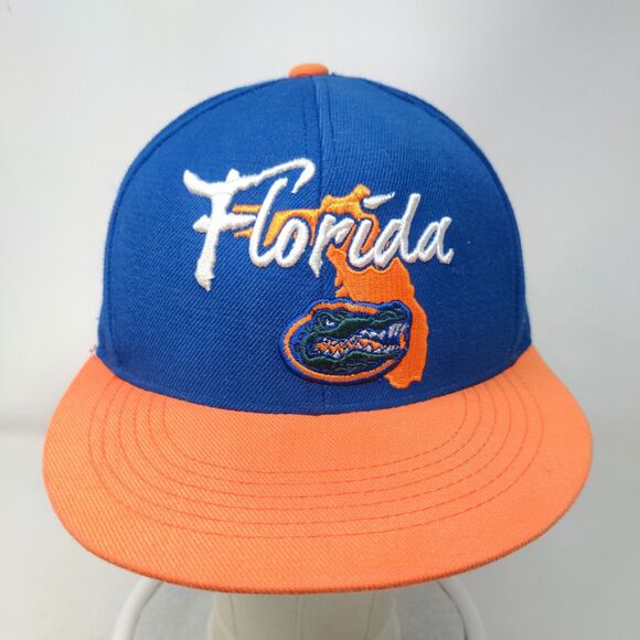 Top of the World Men's Snapback Flat Bill Hat Multicolor Florida Gators Logo - Picture 2 of 9